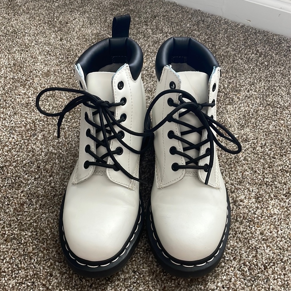 White Dr. Martens